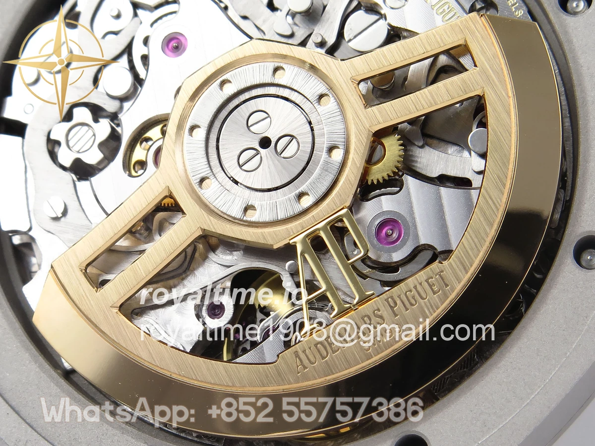 Audemars Piguet Royal Oak Chrono 26240 SS APSF Black Dial on SS Bracelet SA4401 V2 (Free Sprung) - Image 14
