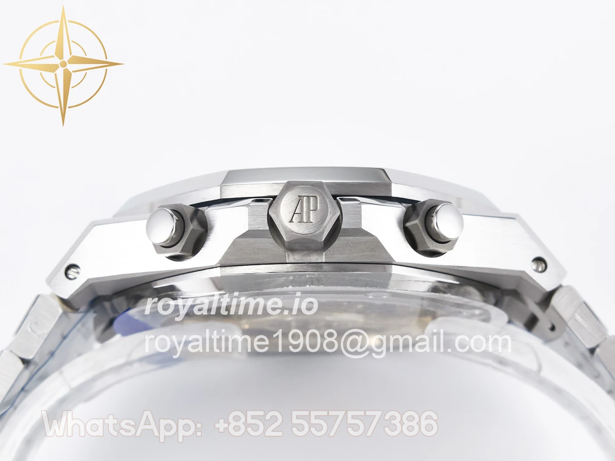 Audemars Piguet Royal Oak Chrono 26240 SS APSF Green Dial on SS Bracelet SA4401 - Image 14