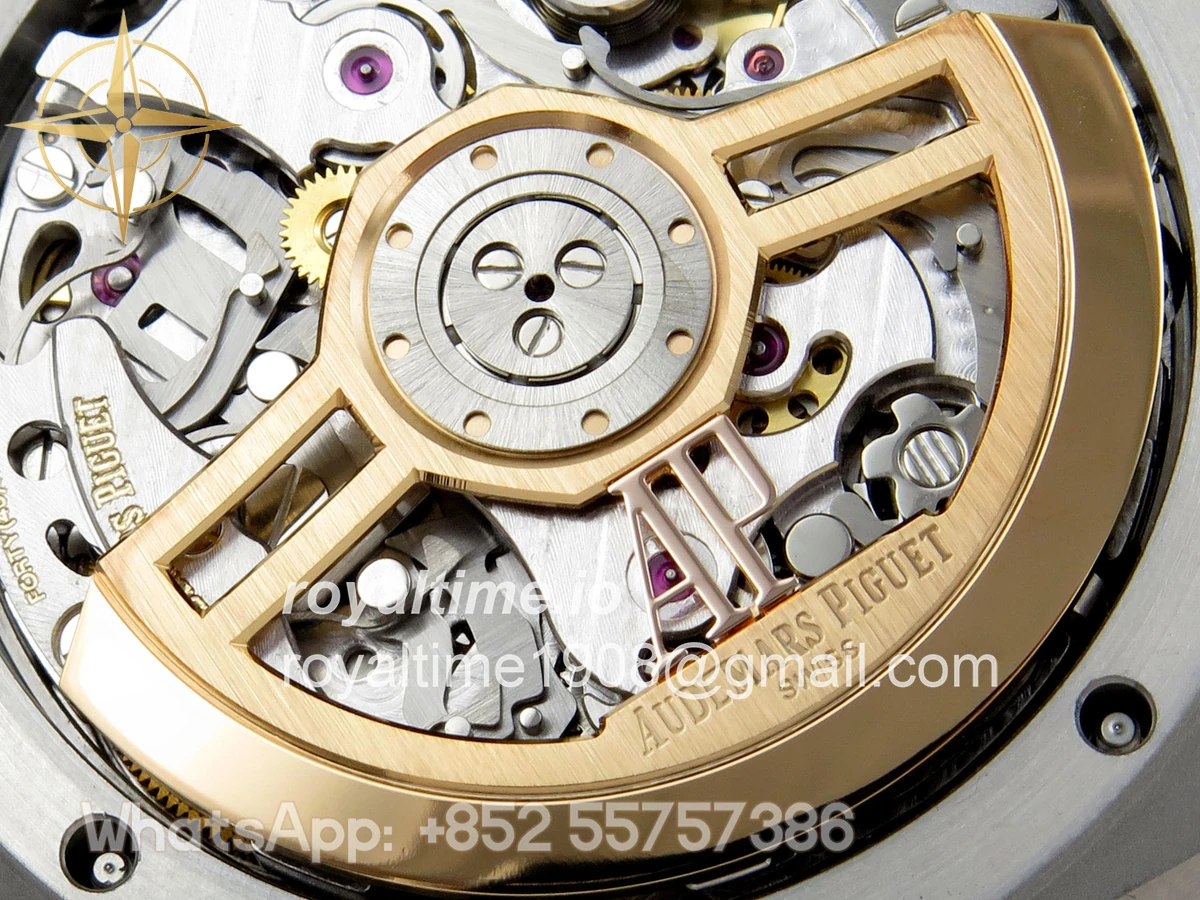 Audemars Piguet Royal Oak Chrono 26240 SS DDF Blue Dial on SS Bracelet DD4401 (SW Dial) V2 - Image 14