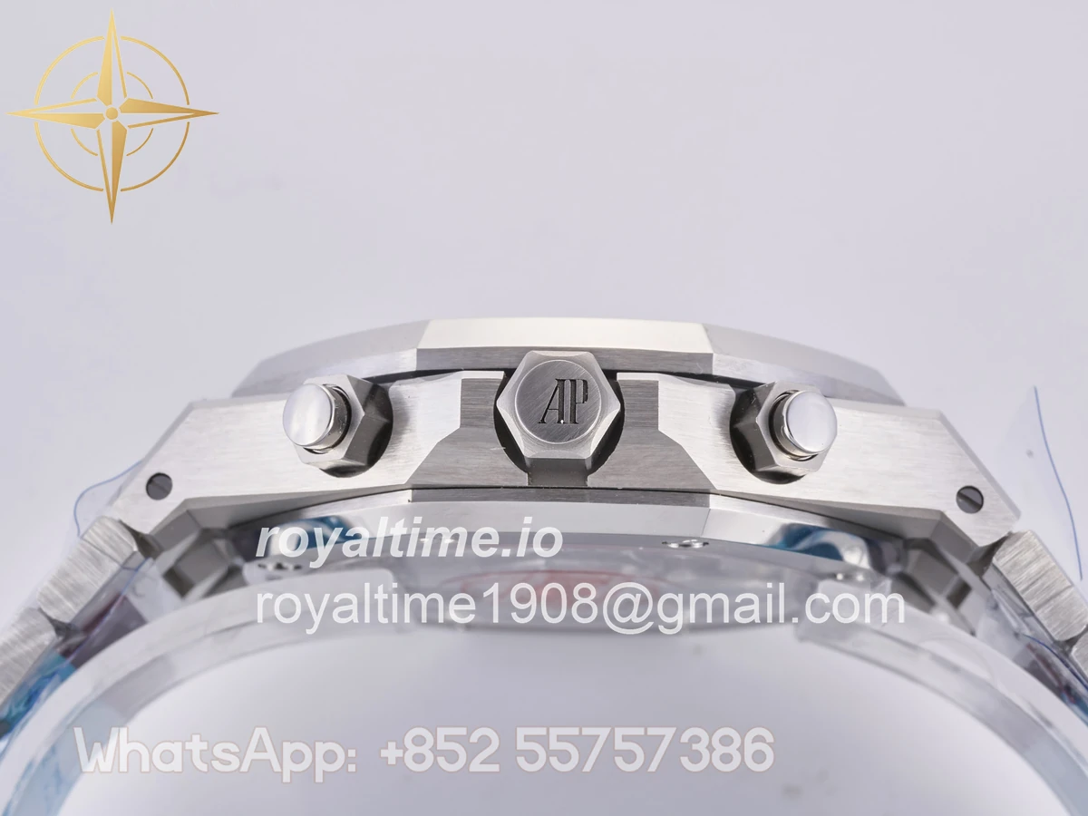 Audemars Piguet Royal Oak Chrono 26240 SS DDF Silver Dial on SS Bracelet DD4401 (50th Anniversary) - Image 14