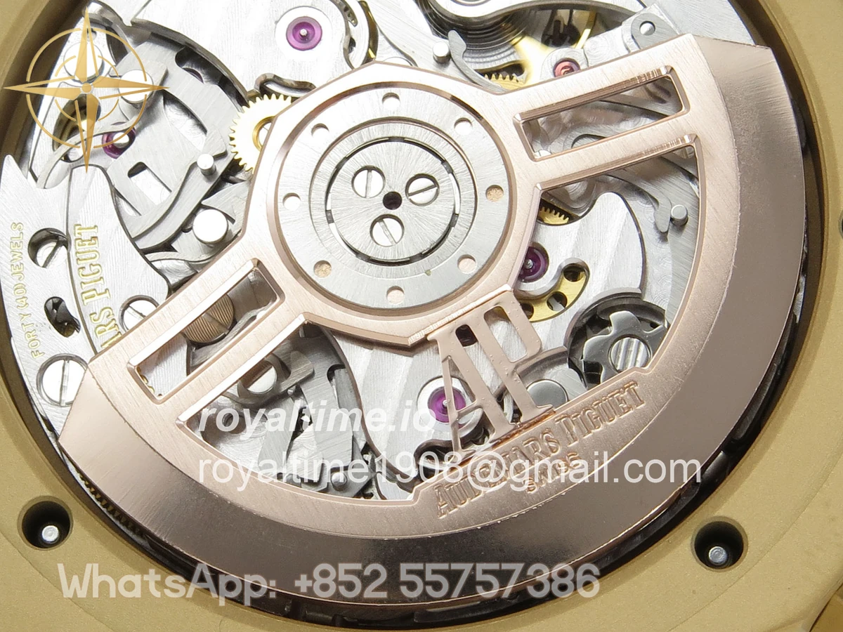 Audemars Piguet Royal Oak Chrono 26240 YG DDSF YG Smoked Dial on YG Bracelet DD4401 - Image 14