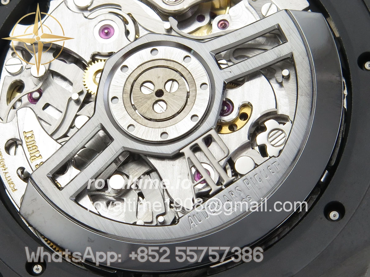 Audemars Piguet Royal Oak Chrono 26240ce Black Ceramic DDF Black Dial on Bracelet DD4401 - Image 14