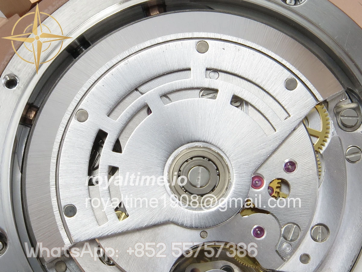 Audemars Piguet Royal Oak Chrono 26331 RG APWF Blue/RG Dial on Brown Leather Strap A2385 - Image 14