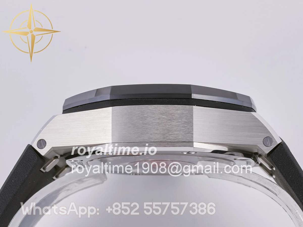 Audemars Piguet Royal Oak Offshore 43mm 26420so SS DDF Black/White Dial on Black Rubber Strap DD4401 - Image 14