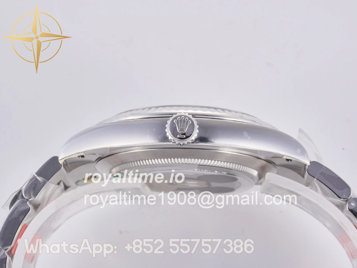 Rolex DateJust 41 126334 Clean Plus 904L Steel Black Dial on Jubilee Bracelet JH3235 (Free Sprung) - Image 14