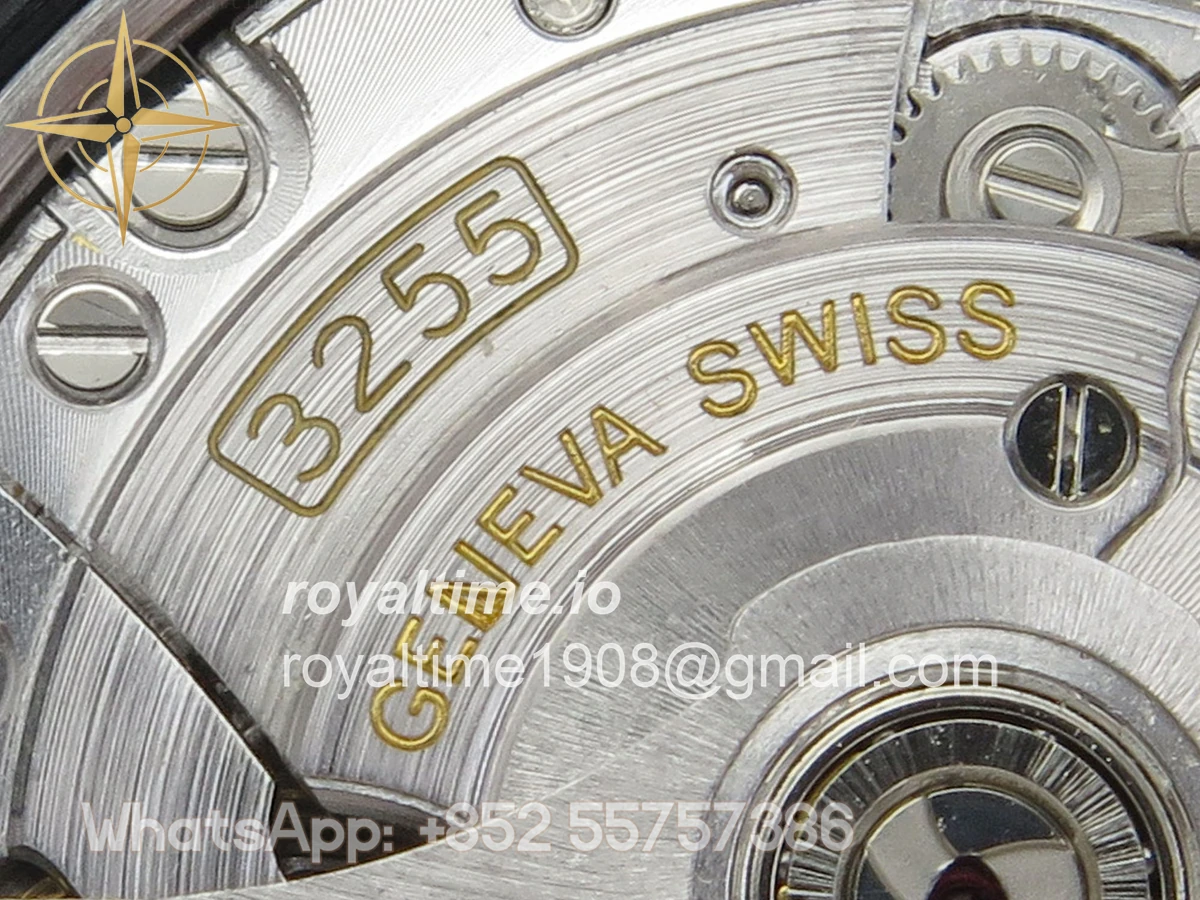 Rolex Day Date 36 SS QF 904L Steel Red Stick Dial on President Bracelet VR3255 V3 - Image 15