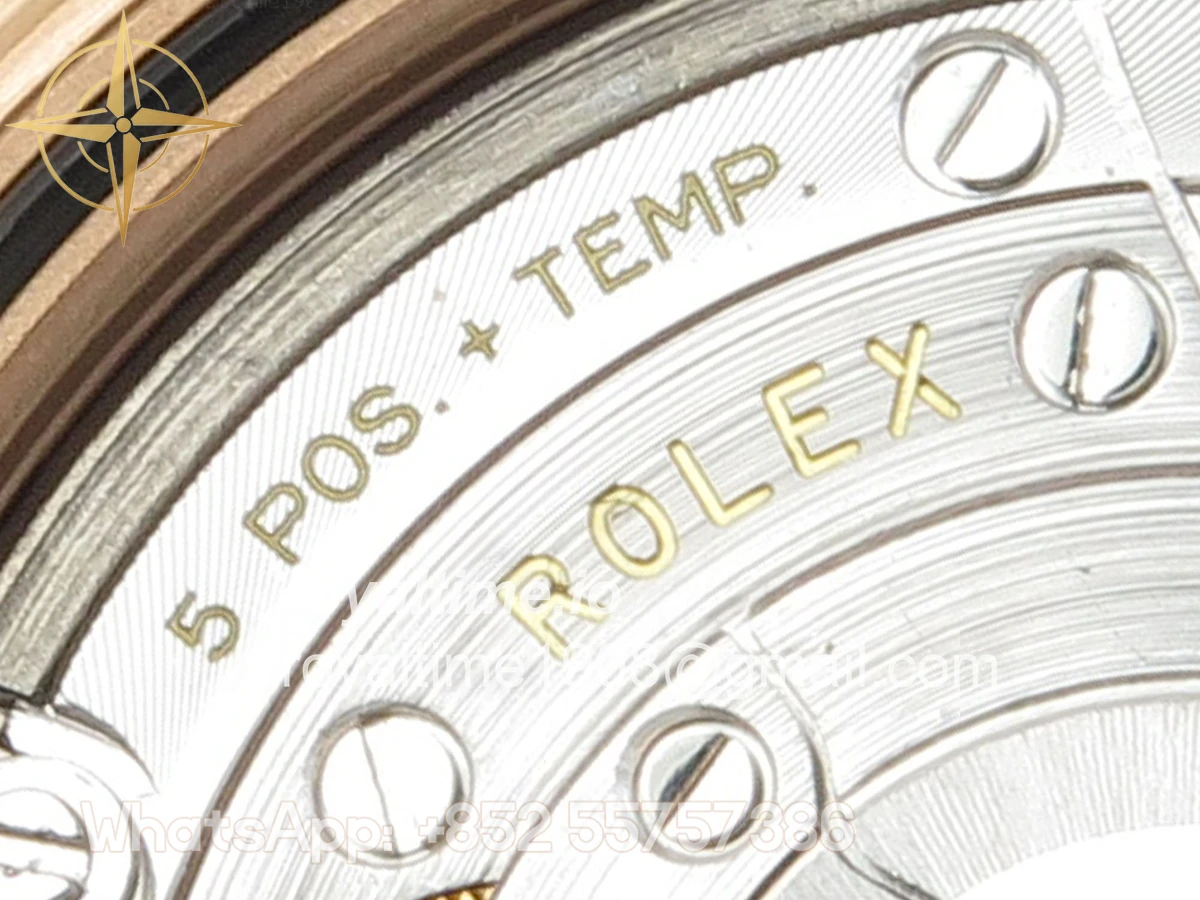 Rolex Day Date 40 RG TMF RG Roman Dial on President Bracelet VR3255 (Weighted) 208g - Image 15