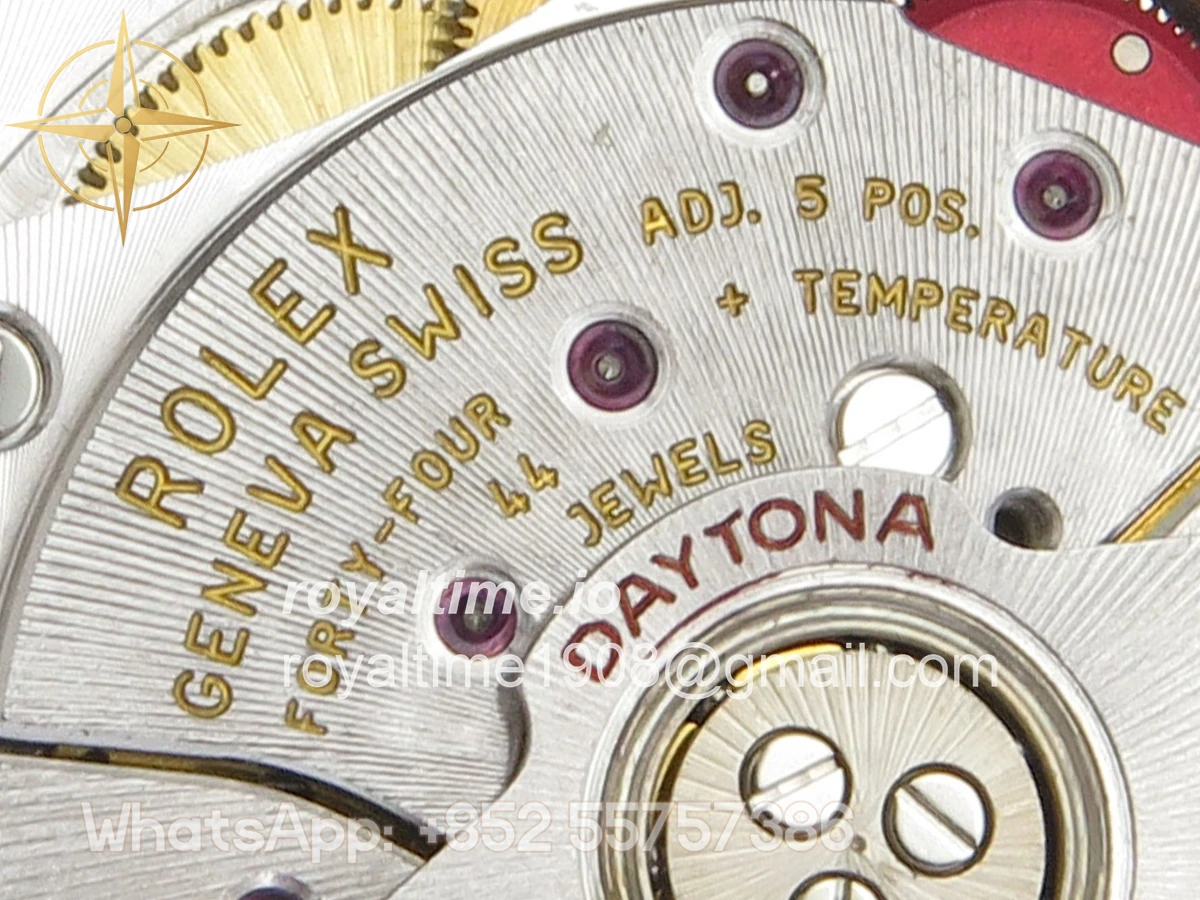 Rolex Daytona 116509 QF Black Numeral Dial on SS Bracelet SA4130 V2 Weighted 182g - Image 15