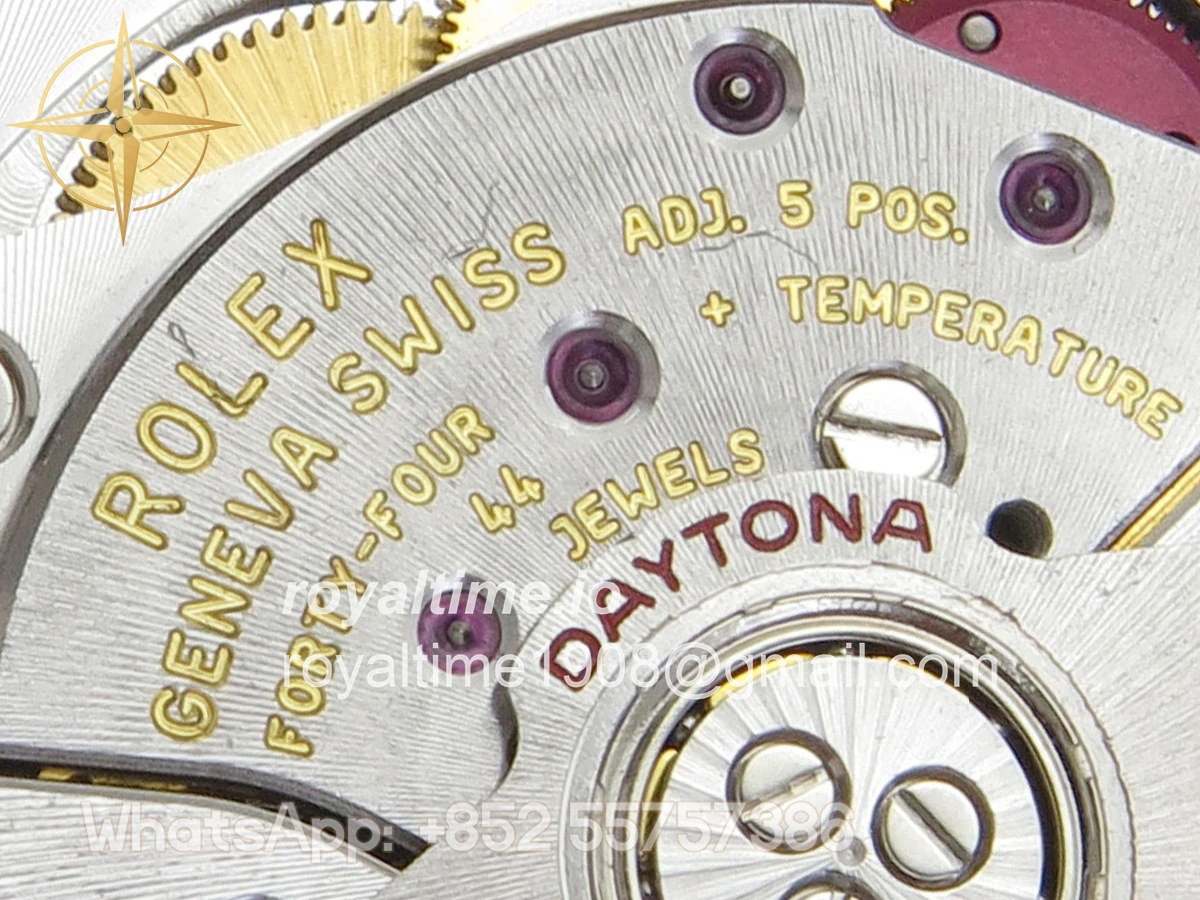 Rolex Daytona 116515 QF Brown Dial on Oysterflex Strap SA4130 V11 (Gain Weight) 160g - Image 15