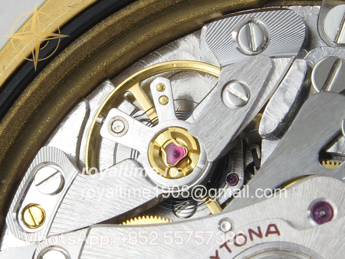 Rolex Daytona 116518 QF White/Black Numeral Dial on Oysterflex Strap SA4130 V11 (Gain Weight) 160g - Image 15