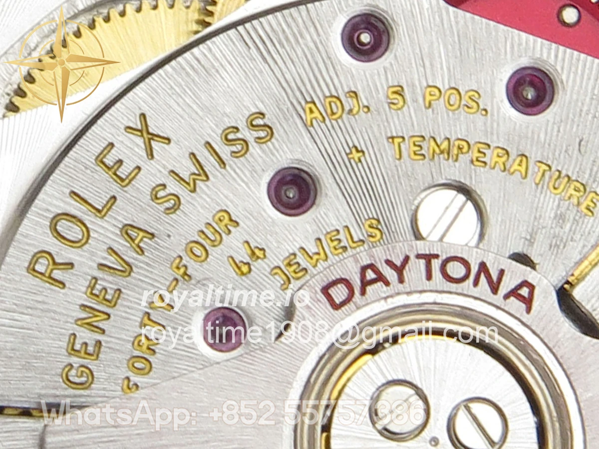 rolex Daytona 116519 QF White/Black Numeral Dial on Oysterflex Strap SA4130 V11 (Gain Weight) 160g - Image 15