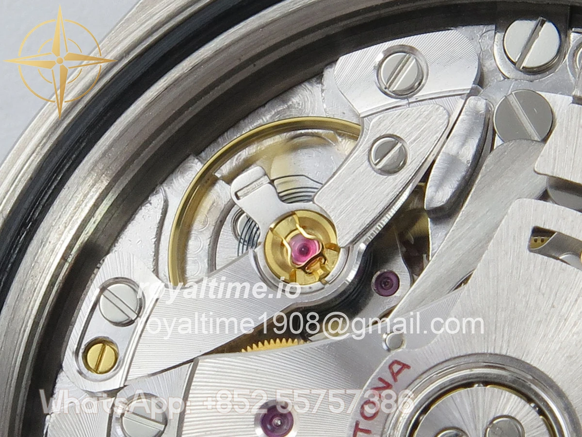 Rolex Daytona 116519 UFO Gray Dial on Oysterflex Strap UF4130 (Free Sprung) - Image 15