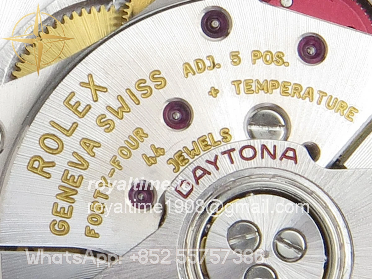 Rolex Daytona 116520 UFO Black Dial on Bracelet UF4130 (Free Sprung) - Image 15