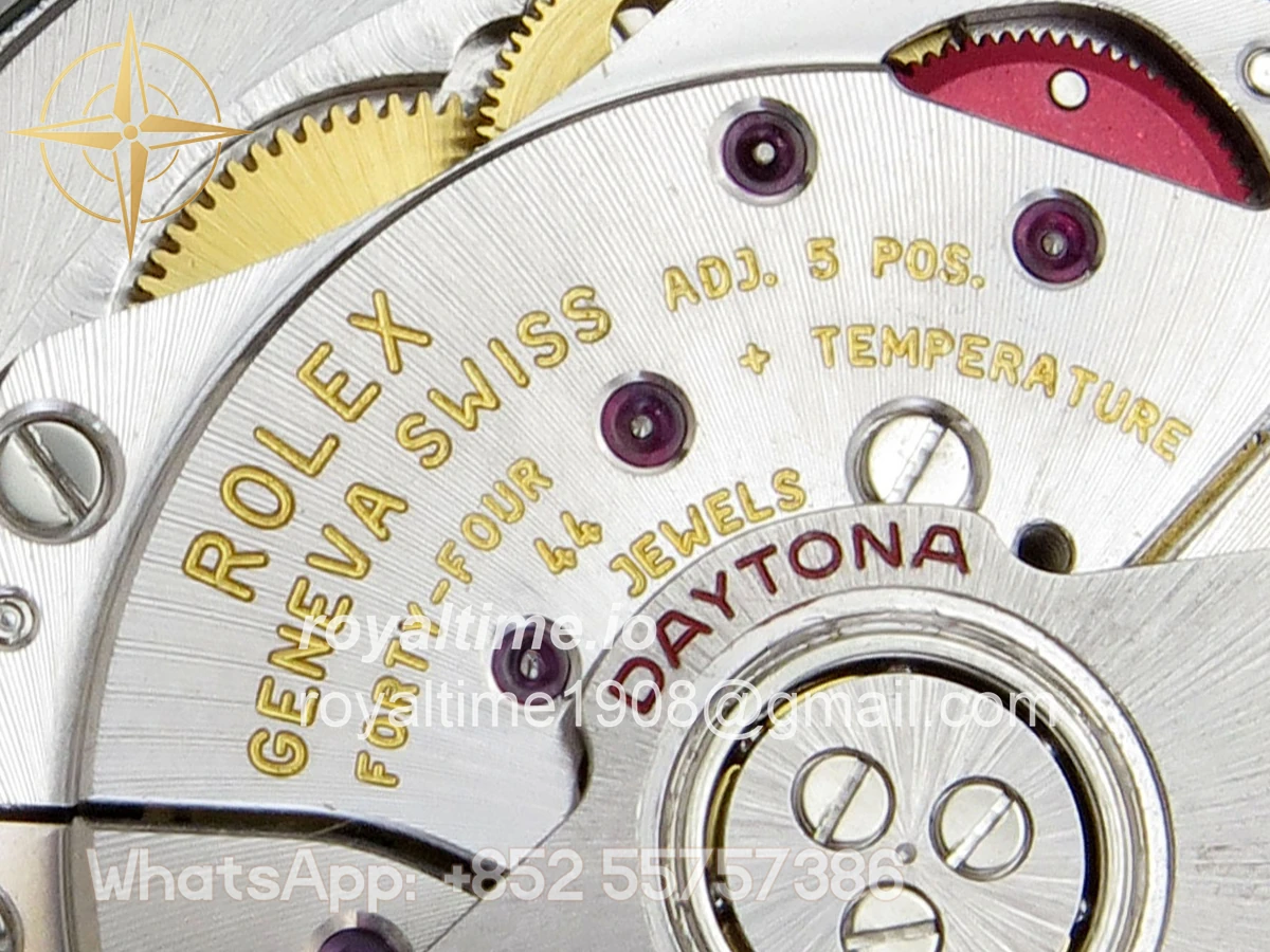 Rolex Daytona 116520 UFO White Dial on Bracelet UF4130 (Free Sprung) - Image 15