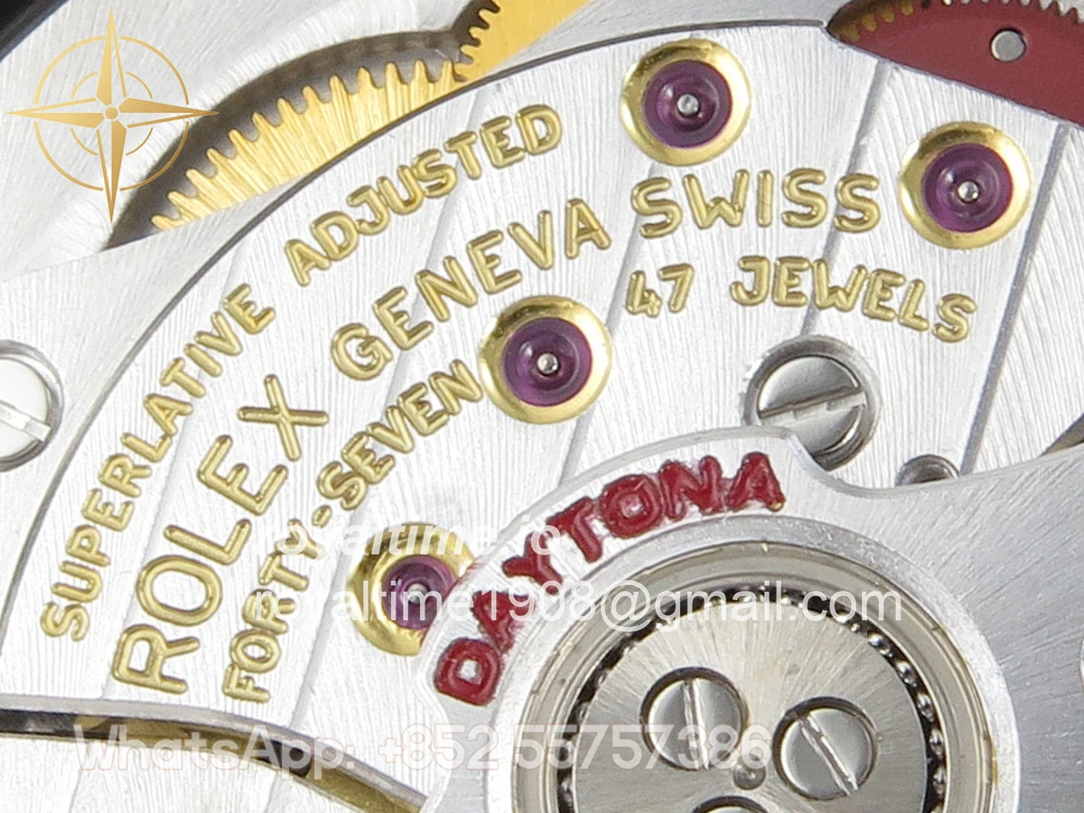 Rolex Daytona 126500 Panda ARF 904L White Dial on Oyster Bracelet DD4131 - Image 15