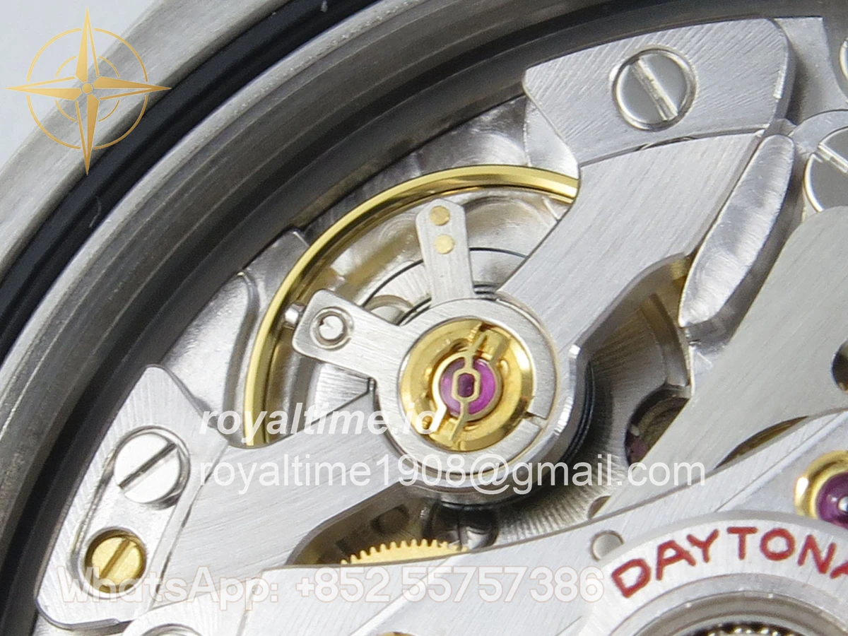 Rolex Daytona 126500 Panda Clean Plus 904L White Dial on Oyster Bracelet DD4131 - Image 15