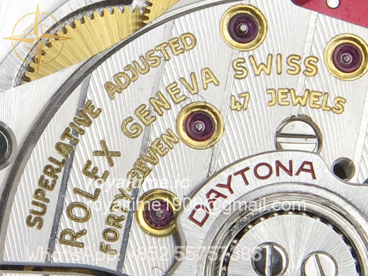 Rolex Daytona 126503 SS/YG UFO White Dial on SS/YG Bracelet UF4131 (Free Sprung) - Image 15