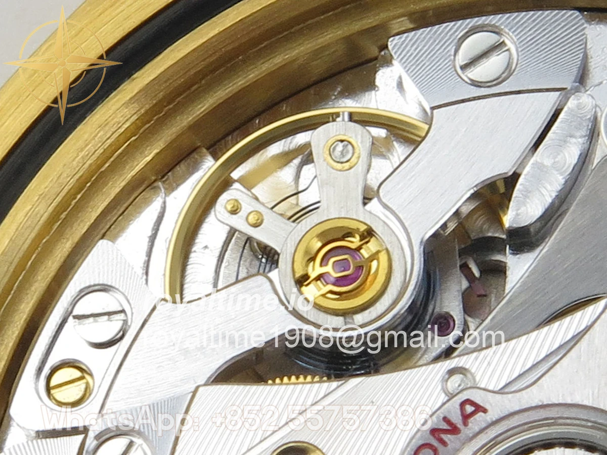 Rolex Daytona 126508 BTF Black/YG Dial on YG Braclet DD4131 (Weighted) 220g - Image 15