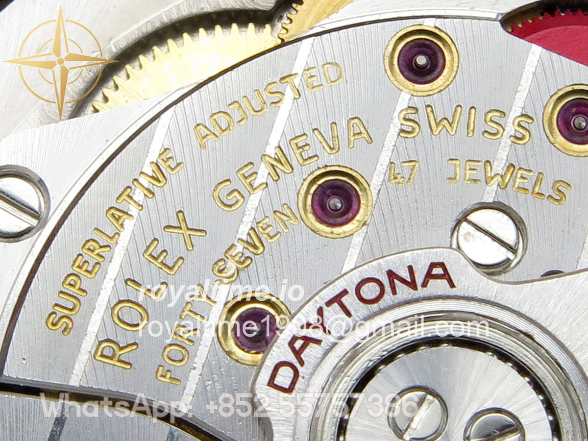 Rolex Daytona 126515 QF Meteorite Dial on Oysterflex Strap JH4131 V18 (Free Sprung) Weighted 157g - Image 15