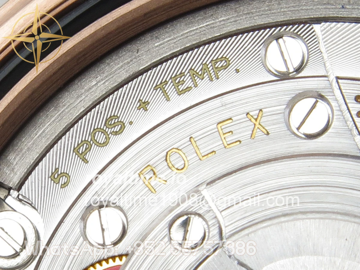 Rolex Day Date 40 RG TMF Brown Ombre Roman Dial on President Bracelet VR3255 (220g) - Image 15