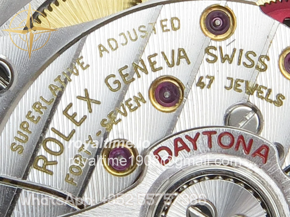 Rolex Daytona 126518 BTF Black Dial on Oysterflex Strap DD4131 (Weighted) 162g - Image 15
