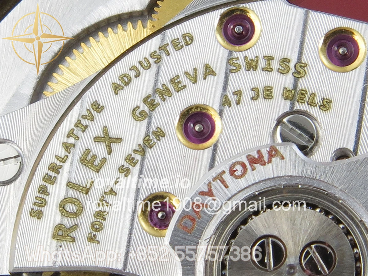 Rolex Daytona 126518 YG 3CF Tiffany Turquoise Blue Dial on Oysterflex Strap DD4131 (Gain Weight) - Image 15