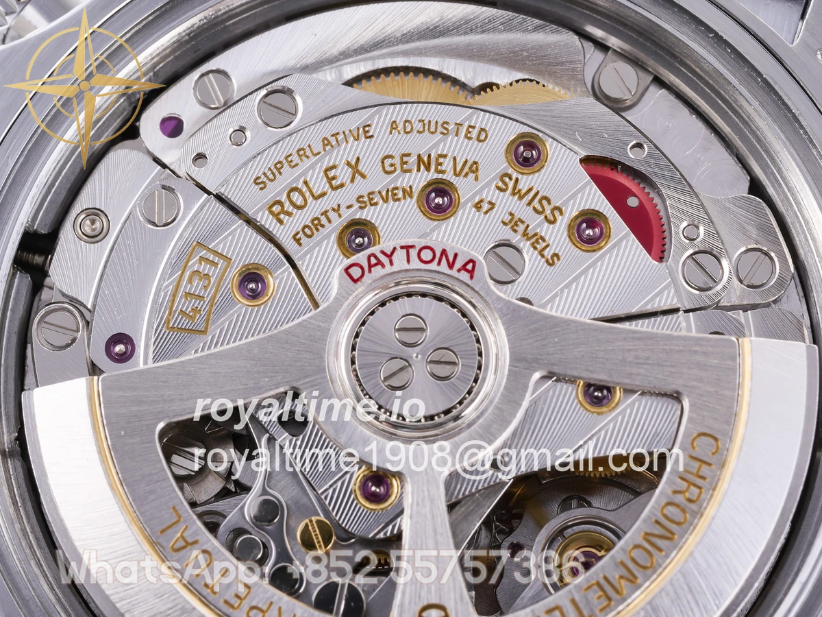 Rolex Daytona 126519 3BF Real Meteorite Dial Sticks Markers on Oysterflex Strap Weighted 160g - Image 15