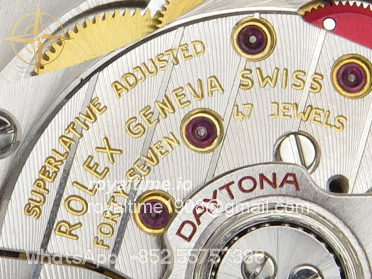 Rolex Daytona 126519 QF Gray/Black Dial on Oysterflex Strap JH4131 V18 (Free Sprung) Weighted 157g - Image 15