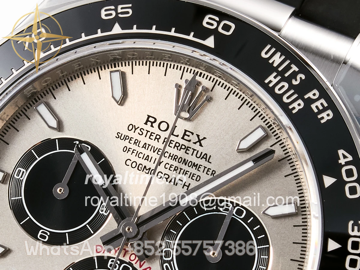 Rolex Daytona 126519 SS Clean Plus 904L Steel Gray/Black Dial on Oysterflex Strap DD4131 - Image 15
