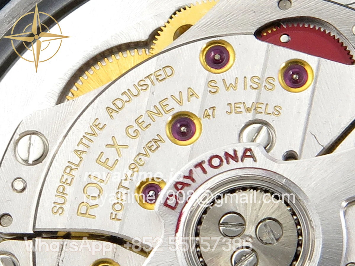 Rolex Daytona 126519 TMF Black/Silver Dial on Oysterflex Strap DD4131(162g) - Image 15