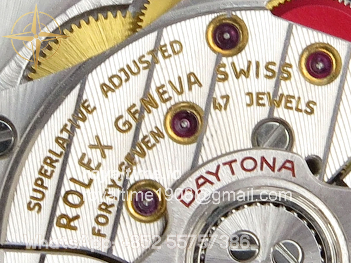 Rolex Daytona 126525 LN Le Mans QF on RG Bracelet JH4132 (Free Sprung) Weighted 175g - Image 15