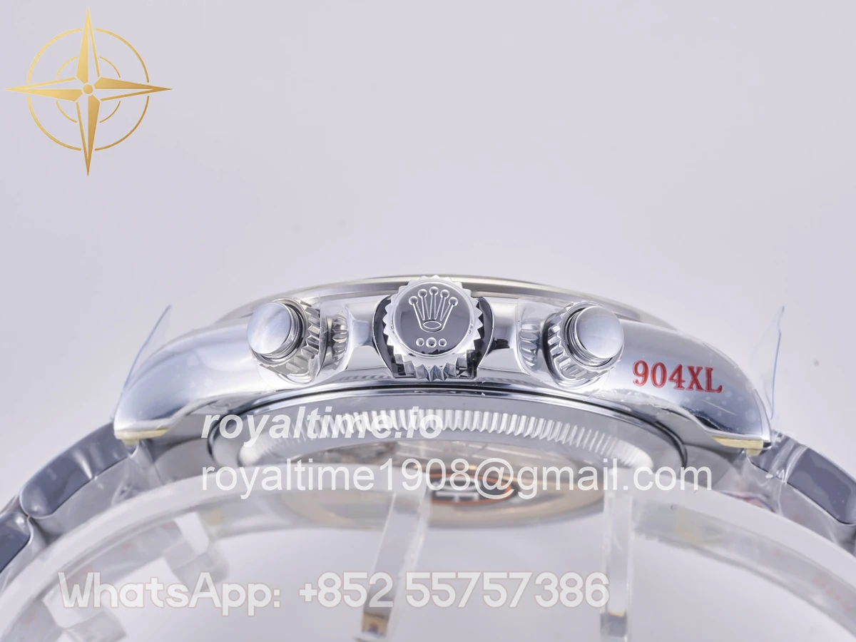 Rolex Daytona 126529 LN Le Mans QF on SS Bracelet JH4132 Free Sprung (Weighted) 175g - Image 15