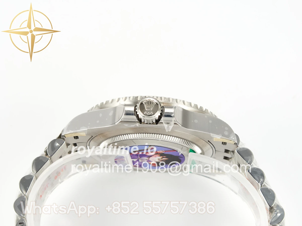 Rolex GMT-Master II 126710 GRNR Black/Gray Ceramic ARF on Jubilee Bracelet DD3285 CHS V3 - Image 15