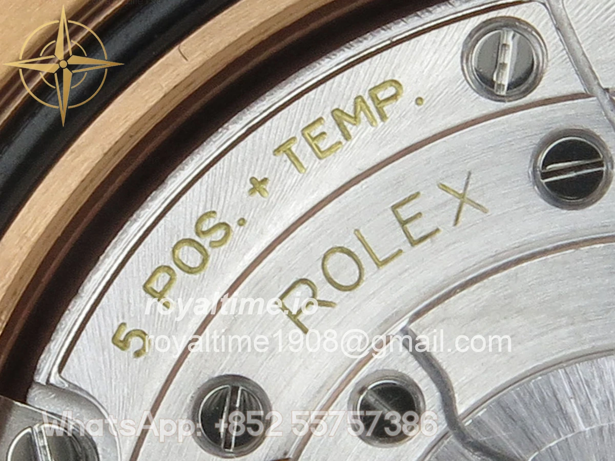 Rolex GMT-Master II 126715 CHNR Black/Brown Ceramic VF on RG Bracelet DD3285 - Image 15