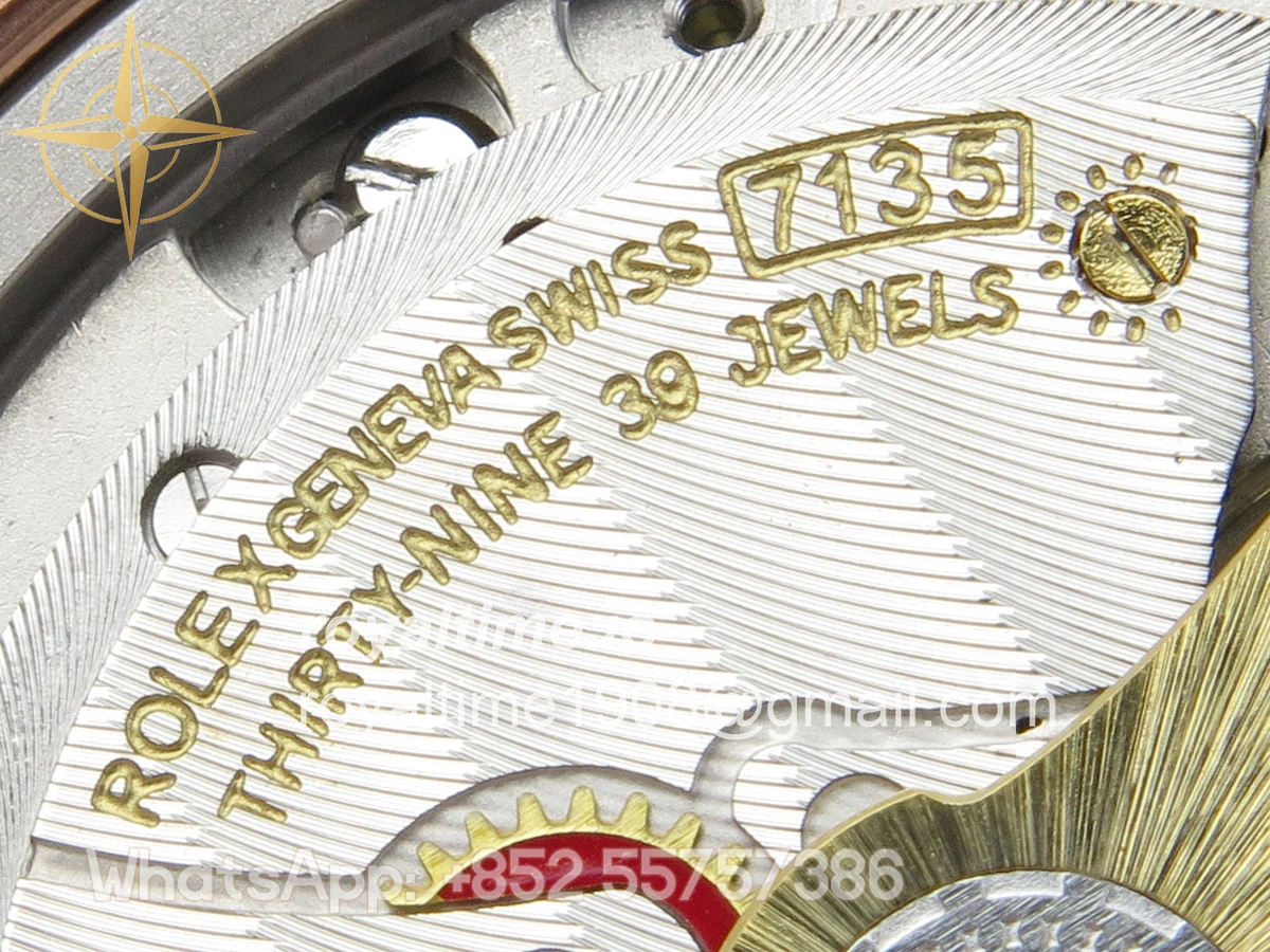 Rolex Land Dweller 127335 DIWF White Dial on RG Bracelet A7135 - Image 15