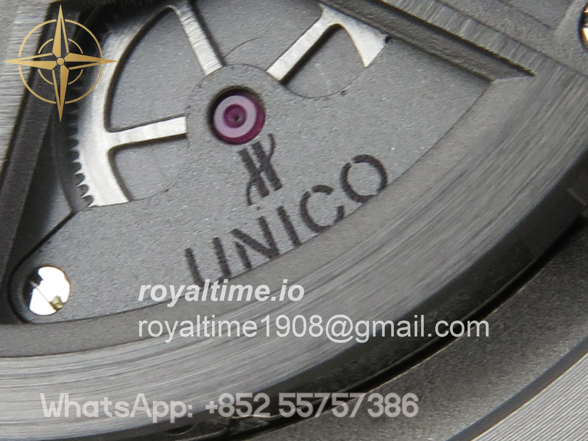 Hublot Big Bang Ferrari Titanium HBBF Carbon Fiber Bezel on Black Leather Strap A1241 - Image 15