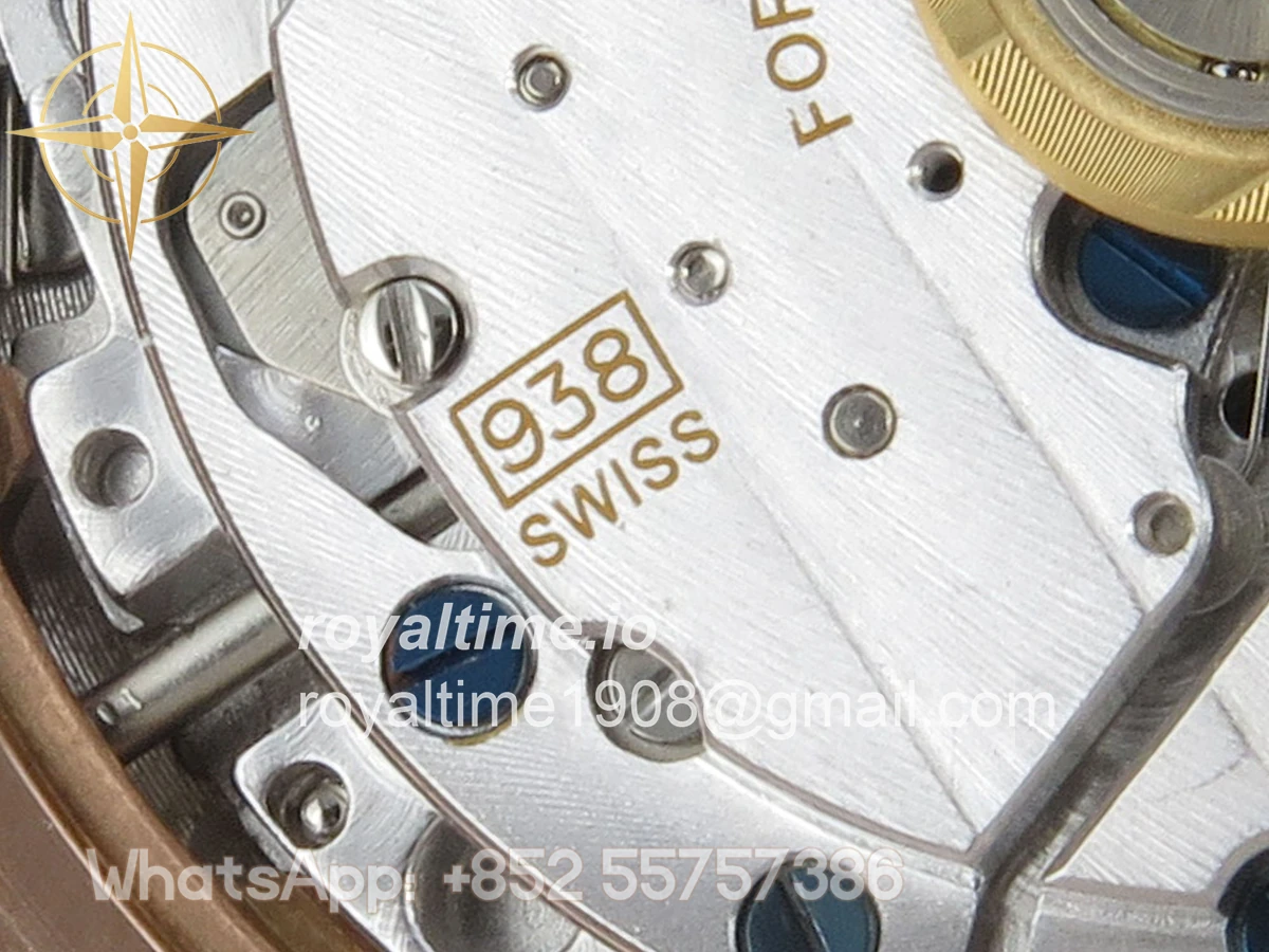 Jaeger-LeCoultre Master Ultra Thin Power Reserve RG APSF Cream Dial on Brown Leather Strap DD938 - Image 15