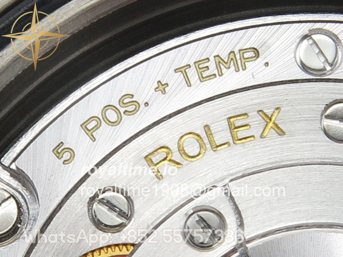 Rolex Yacht-Master 226627 Titanium QF Black Dial on Titanium Bracelet JH3235 V18 (Free Sprung) - Image 15