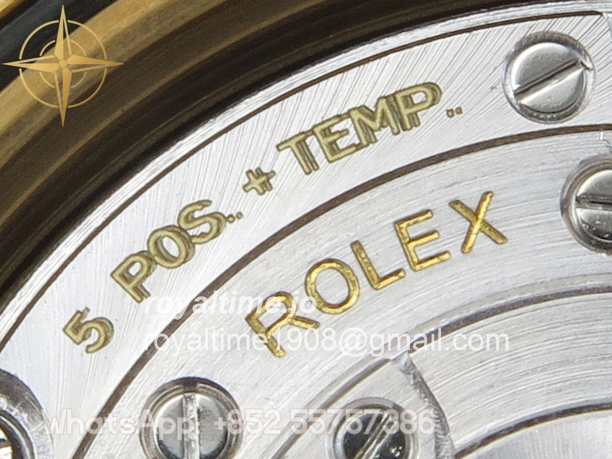 Rolex Yacht-Master 42mm 226658 YG QF on Oysterflex Strap JH3235 V18 (Free Sprung) Weighted 171g - Image 15