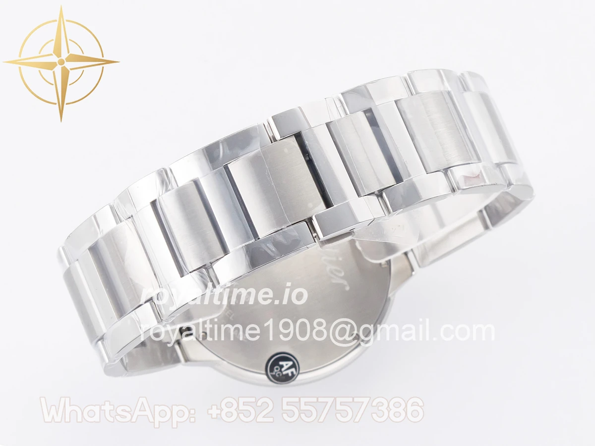 Cartier Ballon Bleu 42mm SS AF White Texture Dial on SS Bracelet A2824 V5 - Image 15