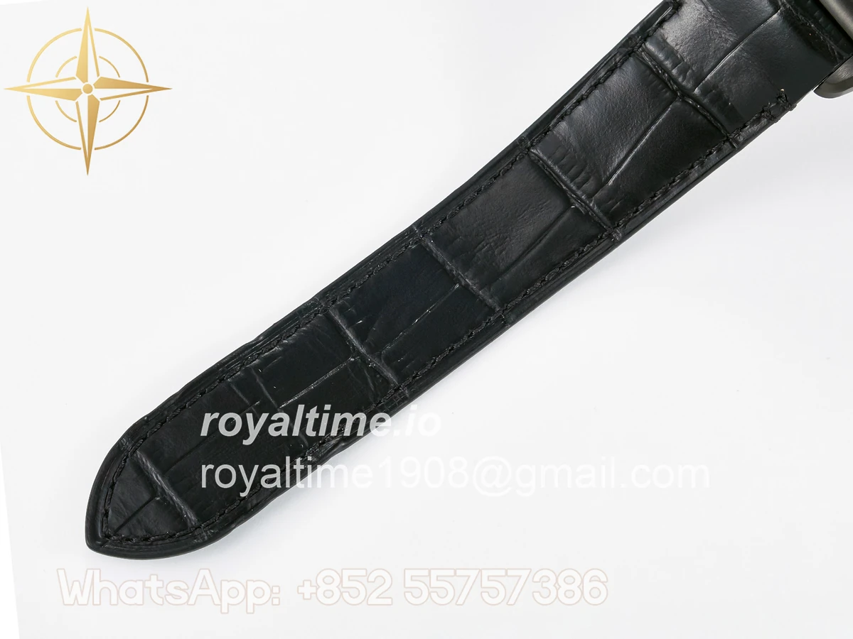 Cartier Santos de Cartier 40mm 2018 BVF Black Dial on Black Leather Strap MIYOTA 9015 - Image 15