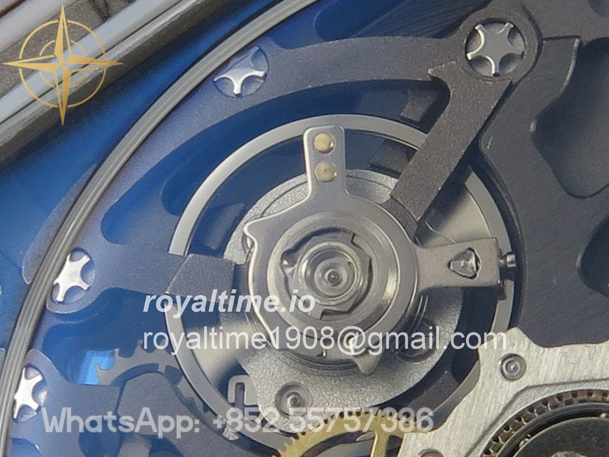 Richard Mille AVF RM67-02 Red NTPT Skeleton Dial on White Elastic strap CRMA7 V2 - Image 15