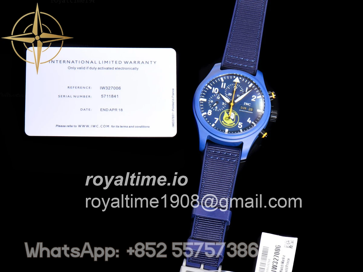 IWC Pilot’s Watch Chronograph Edition “Blue Angels” IW389109 - Image 15