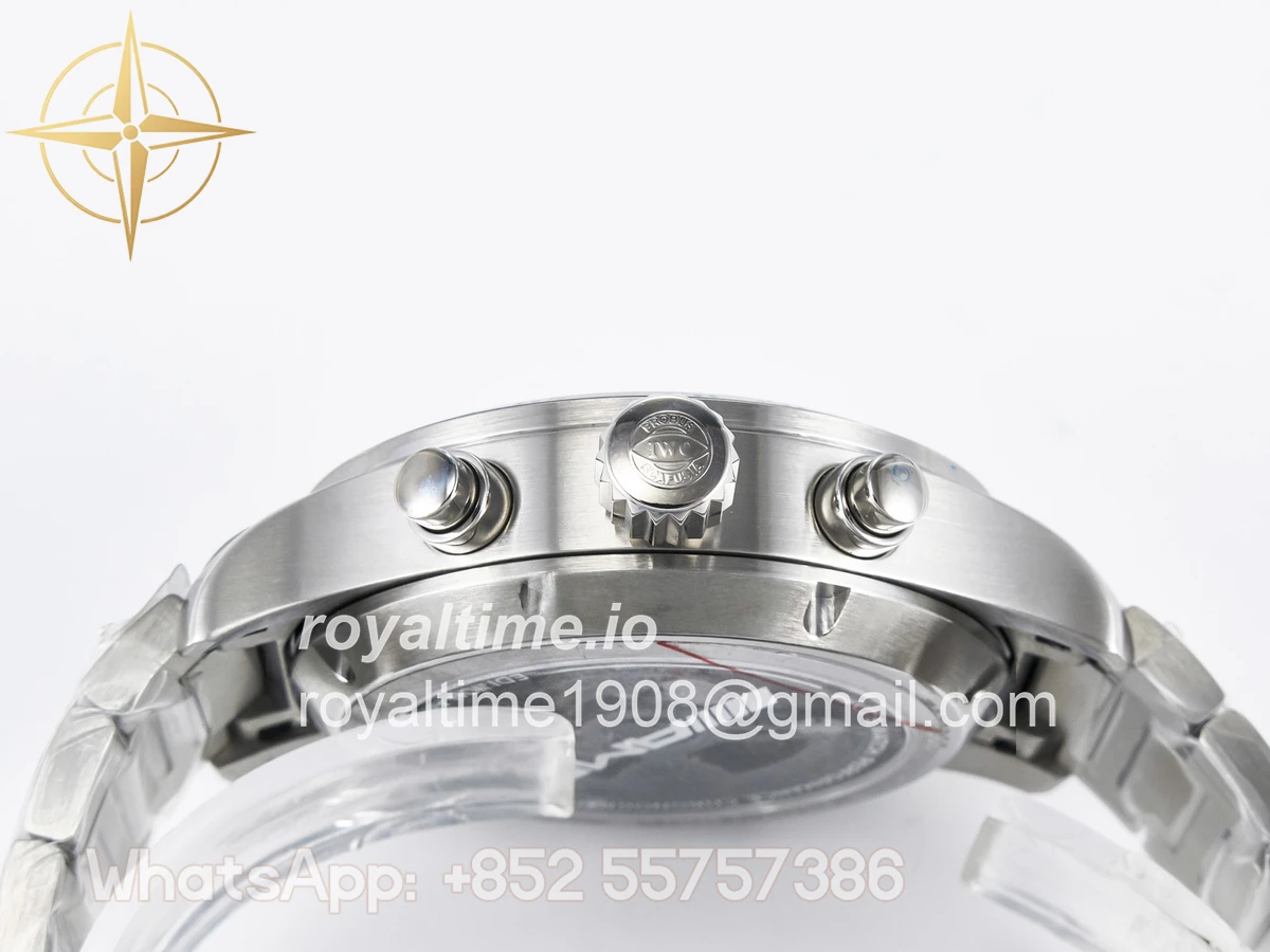 IWC Pilot’s Watch IW388307 BLSF Performance Chronograph 41mm Mercedes-AMG F1 Team SS Black Dial On Stainless steel bracelet A7750 to 69385 - Image 15