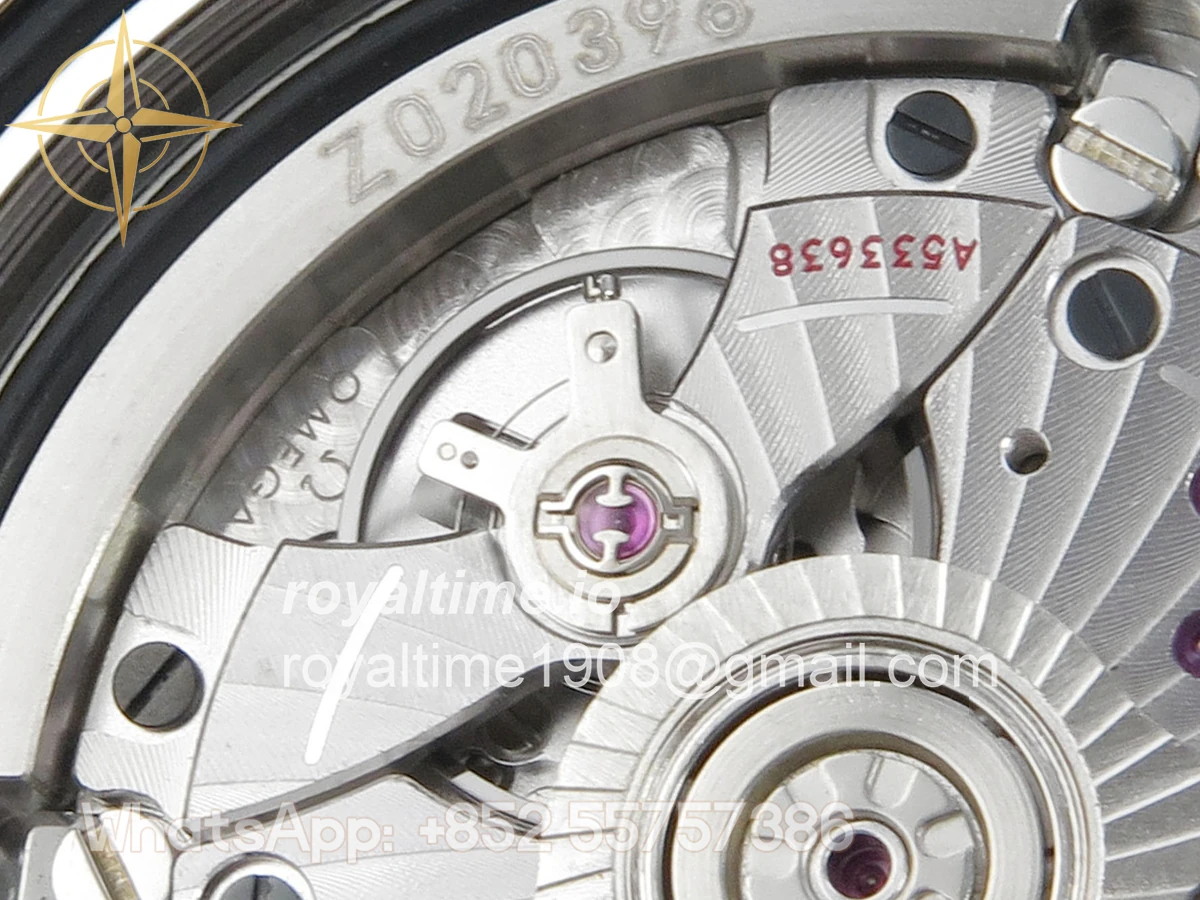 Omega Seamaster 300M Diver SS ORF Black/Orange Dial on SS Mesh Bracelet OR8806 - Image 15