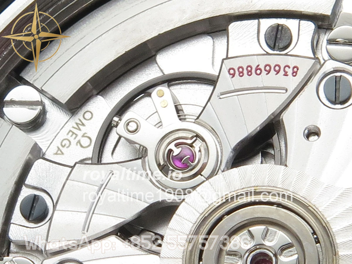 Omega Seamaster 300M Diver SS VSF Black/Orange Dial on SS Mesh Bracelet VS8806 - Image 15