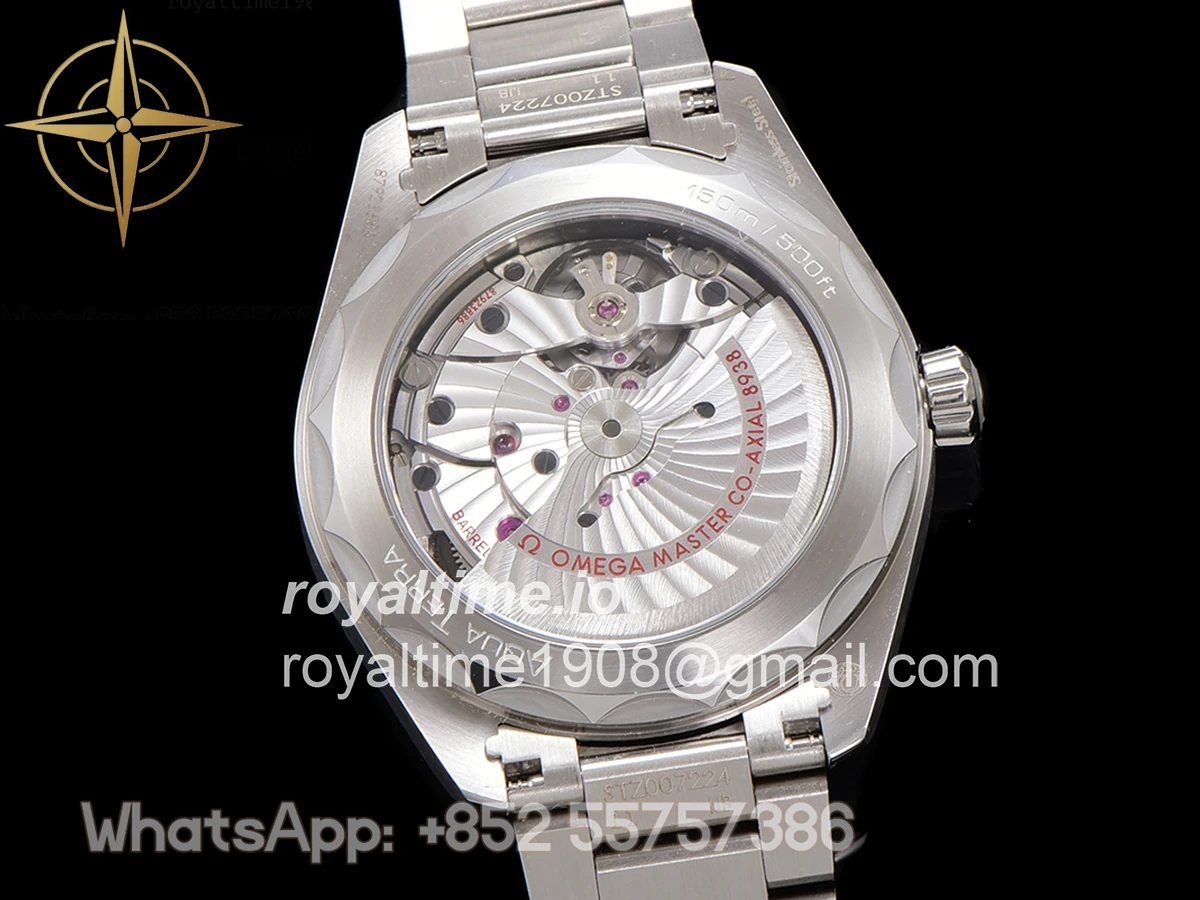 Omega Seamaster Aqua Terra Worldtimer Master Chrononometer Green Dial on Bracelet - Image 15