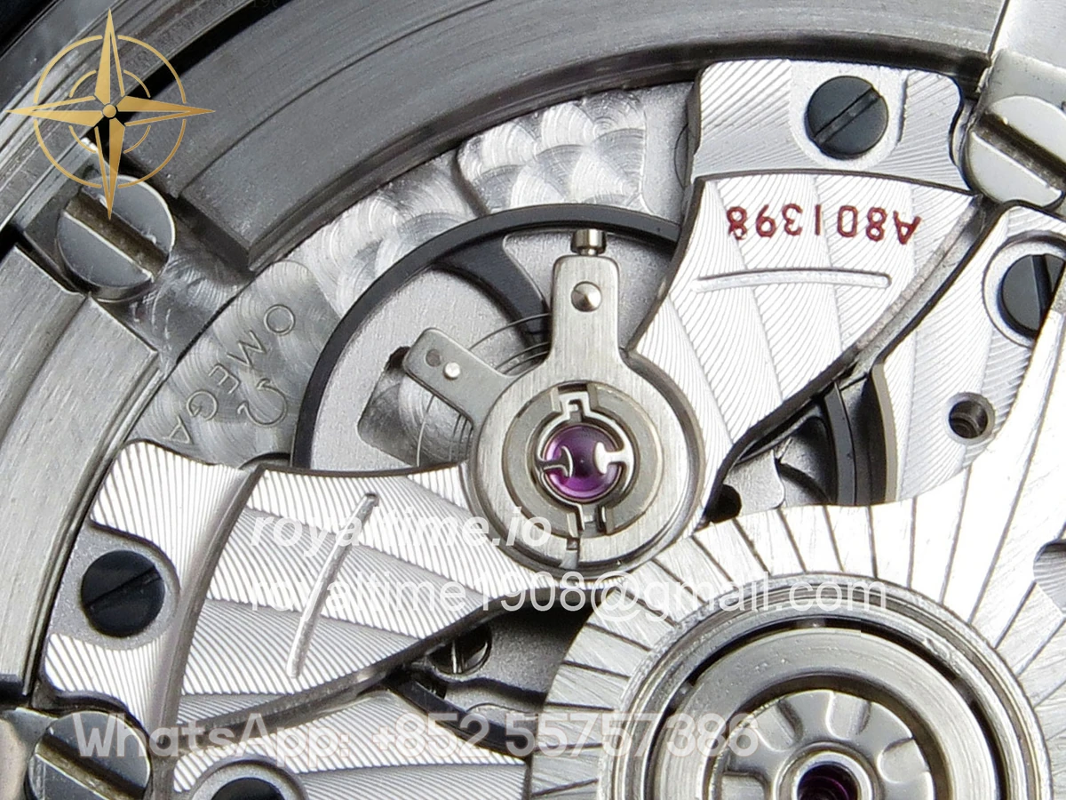 Omega Seamaster Diver 300M SS ORF Black Ceramic White Dial on SS Bracelet OR8800 - Image 15