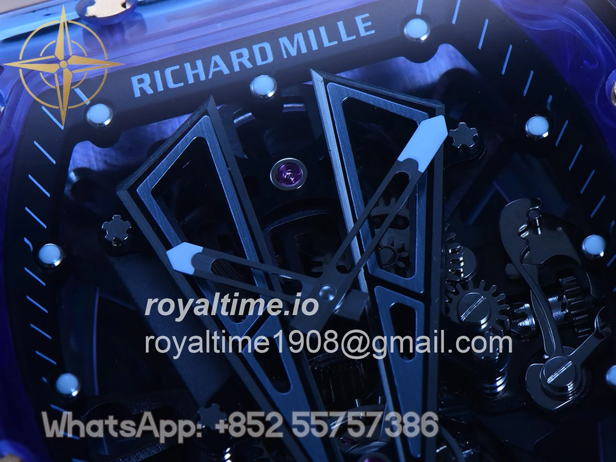 Richard Mille RM 027-01 Tourbillon Blue Sapphire - Image 15