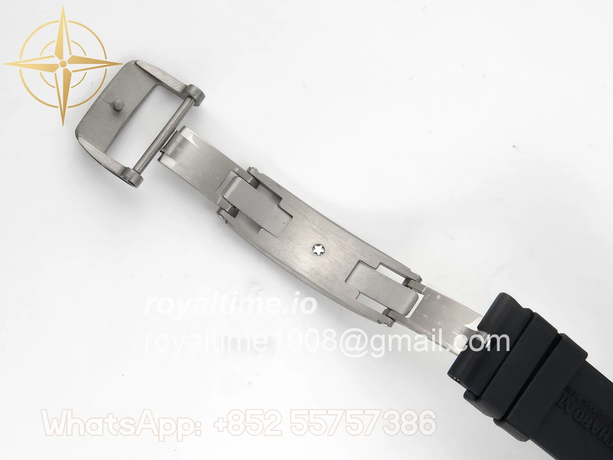 Richard Mille RM035-01 White Carbon ZF Skeleton Dial On Black Rubber Strap RMUL2 - Image 15